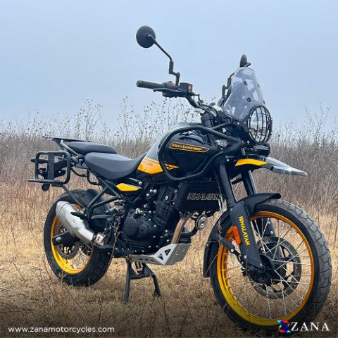 OFFSET HANDLE RISER TEXTURE BLACK FOR HIMALAYAN 450 - ZI-8427