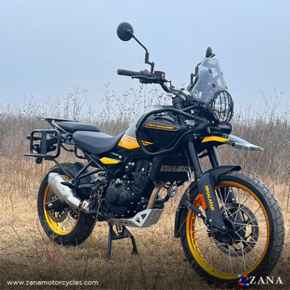 OFFSET HANDLE RISER TEXTURE BLACK FOR HIMALAYAN 450 - ZI-8427 - Riders Junction