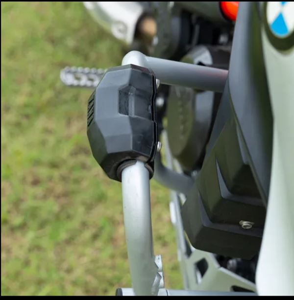 Zana-Lower Engine Guard For BMW 310 GS (with Slider ,Silver, Stainless Steel)-ZI-8456