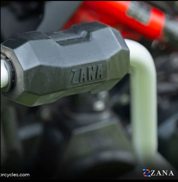 Zana-Lower Engine Guard For BMW 310 GS (with Slider ,Silver, Stainless Steel)-ZI-8456