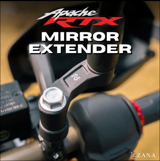 Zana-Mirror Extender For TVS Apache RTX 300-ZI-8340