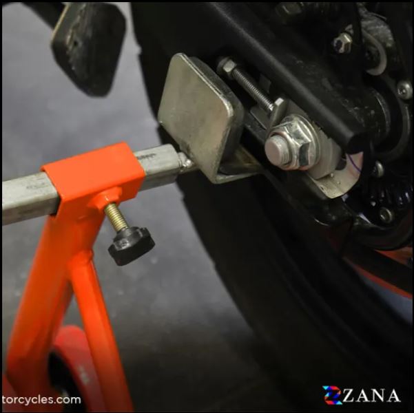 Zana-Paddock Stand for Suzuki Hayabusa 1300 (Orange)-ZI-8407