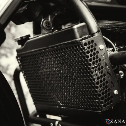 Zana Radiator Guard Honeycomb Black For Honda Rebel 500 (Coming Soon Pre-Booking Open Now) - ZI-8627
