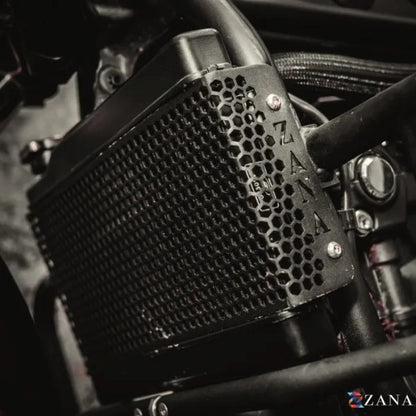 Zana Radiator Guard Honeycomb Black For Honda Rebel 500 (Coming Soon Pre-Booking Open Now) - ZI-8627