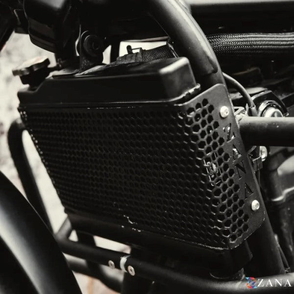 Zana Radiator Guard Honeycomb Black For Honda Rebel 500 (Coming Soon Pre-Booking Open Now) - ZI-8627