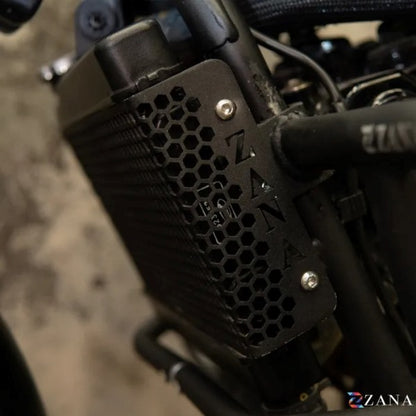 Zana Radiator Guard Honeycomb Black For Honda Rebel 500 (Coming Soon Pre-Booking Open Now) - ZI-8627