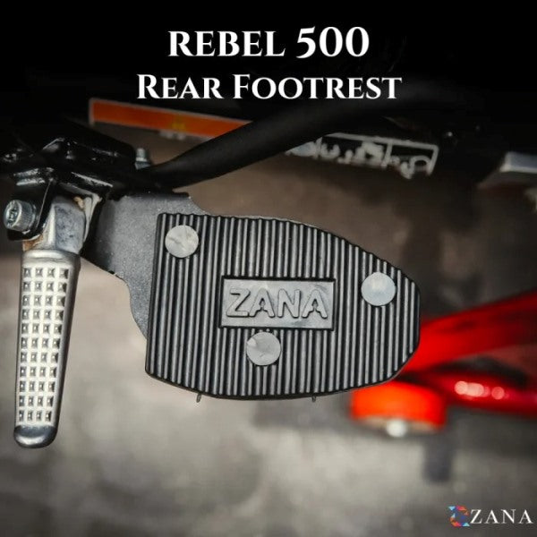 Zana Rear Footrest For Honda Rebel 500 (Coming Soon Pre-Booking Open Now) - ZI-8629