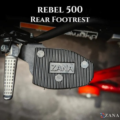 Zana Rear Footrest For Honda Rebel 500 (Coming Soon Pre-Booking Open Now) - ZI-8629