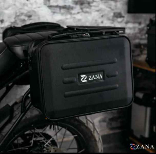 Zana-Roadster 2 Saddle Bag (50Ltr Pair Bag) - 25Ltr Each For TVS Apache RTX 300-ZI-BG-014
