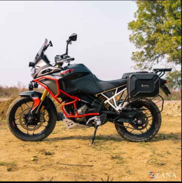 Zana-Roadster Saddle Bag (60 litres Pair Bag) - 30 Litre Each For TVS Apache RTX 300-ZI-BG-006