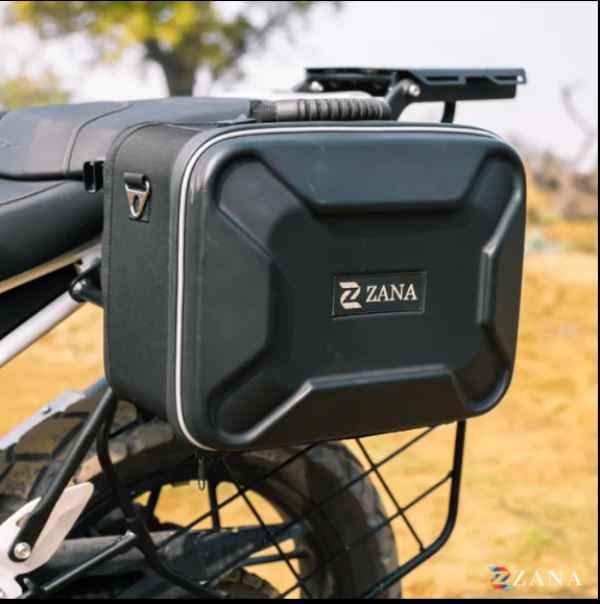Zana-Roadster Saddle Bag (60 litres Pair Bag) - 30 Litre Each For TVS Apache RTX 300-ZI-BG-006