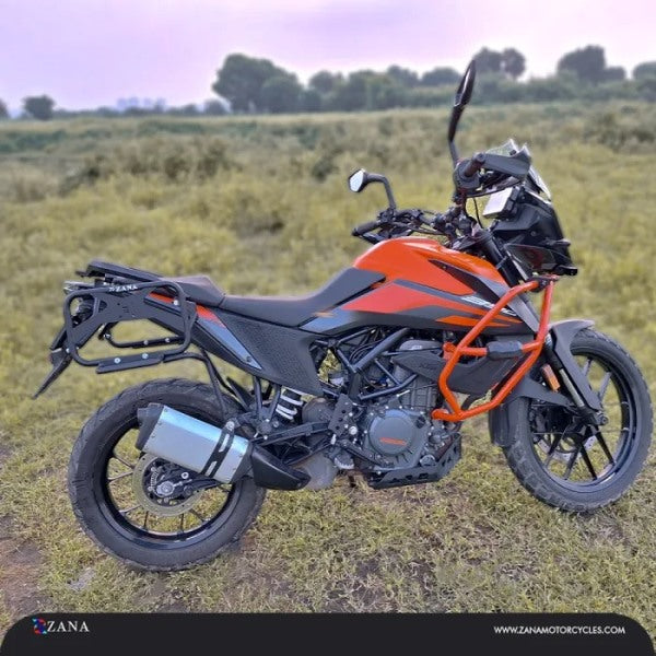 Zana Saddle Stay Black V-2 With Jerry Can Mounting For KTM Adv 250 / 390 /390 X - ZI-8195 V2