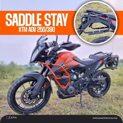 Zana Saddle Stay Black V-2 With Jerry Can Mounting For Ktm Adv 250 390 390 X