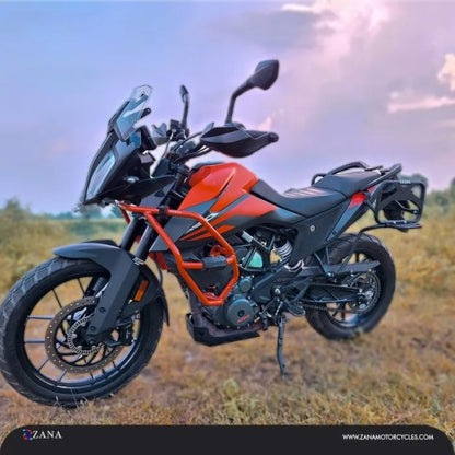 Zana Saddle Stay Black V-2 With Jerry Can Mounting For KTM Adv 250 / 390 /390 X - ZI-8195 V2