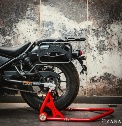 Zana Saddle Stay With Jerry Can Mount Black For Honda Rebel 500 (Coming Soon Pre-Booking Open Now)-ZI-8626