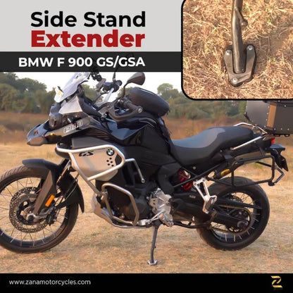 Zana Side Stand Extender for BMW F900 GSGSA (Black)-ZP-099