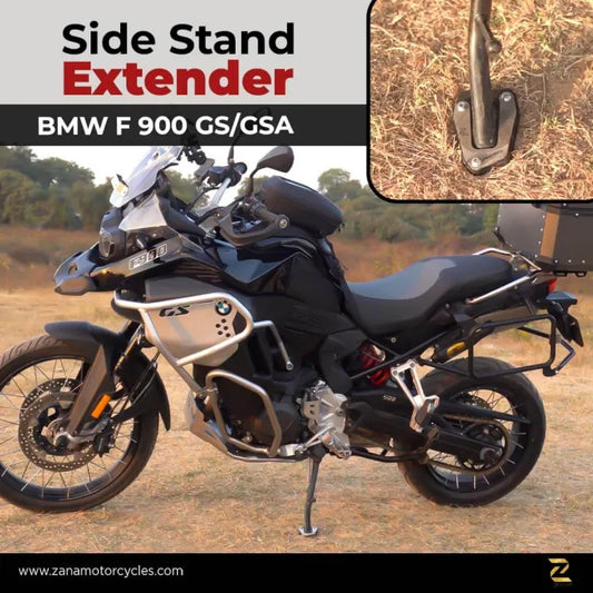 Zana Side Stand Extender for BMW F900 GSGSA (Black)-ZP-099