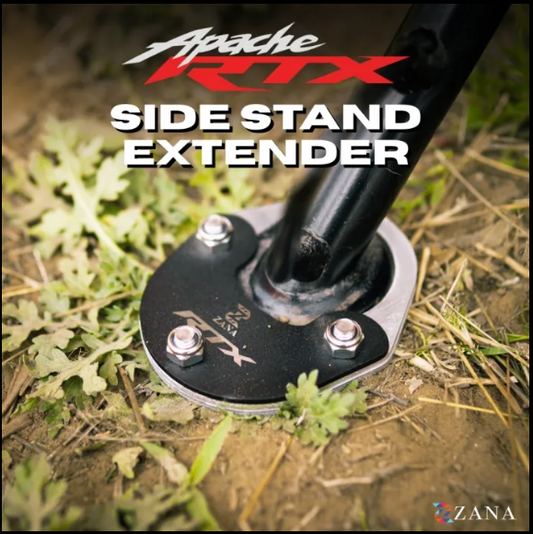 Zana-Side Stand Extender For TVS Apache RTX 300-ZI-8721