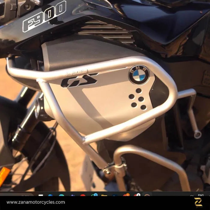 Zana Tank Guard for BMW F 900 GS/GSA (Silver)-ZP-096