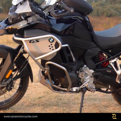 Zana Tank Guard for BMW F 900 GS/GSA (Silver)-ZP-096