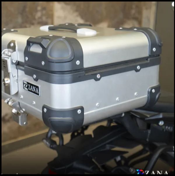 Zana-Top Box Aluminium (22 Litre) R-Flat Silver For KTM ADV 390 2025-ZI-TB-019