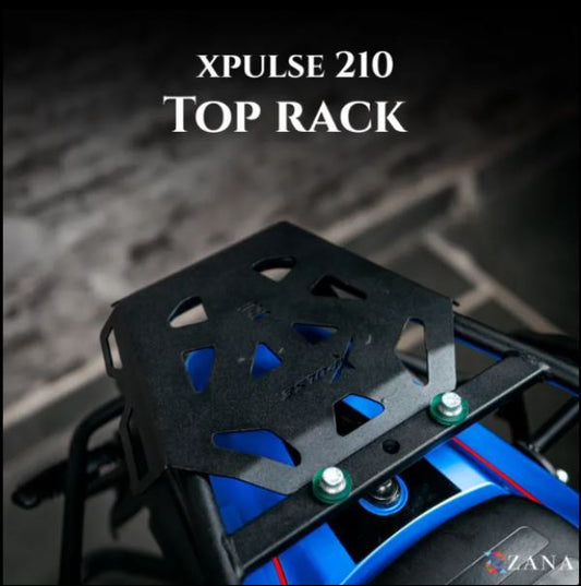 Zana-Top Rack With Plate MS Black For X-Pulse 210-ZI-8596