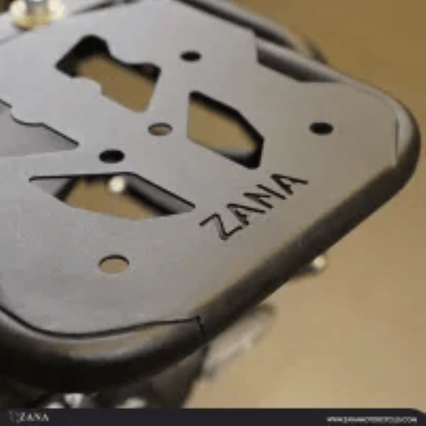 Zana-Top Rack with Plate For Honda CB200X ( Type-W Black )-ZI-8505