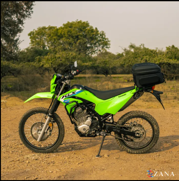 Zana-Top Rack With Plate Type-W (Compatible with Pillion Backrest)For Kawasaki KLX 230 ( MS ,Black )-ZI-8730
