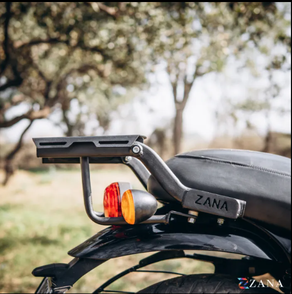 Zana-Top Rack With Plate V-2 For Hunter 350 (MS,Black) -ZI-8268 V2