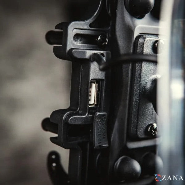 Zana Universal Mobile Holder with Charger BLU - ZI-PH-007