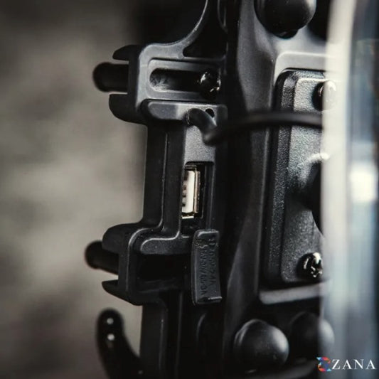 Zana Universal Mobile Holder with Charger BLU - ZI-PH-007