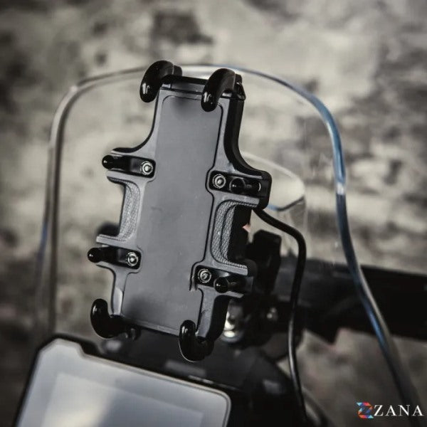 Zana Universal Mobile Holder with Charger BLU - ZI-PH-007