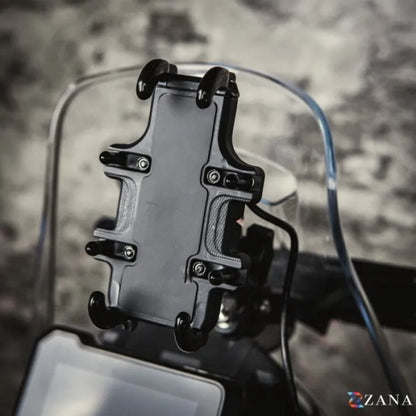 Zana Universal Mobile Holder with Charger BLU - ZI-PH-007