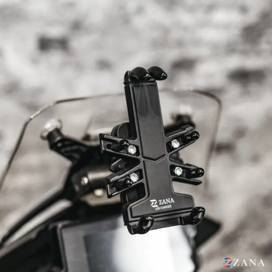 Zana Universal Mobile Holder with USB Charger REX - ZI-PH-005