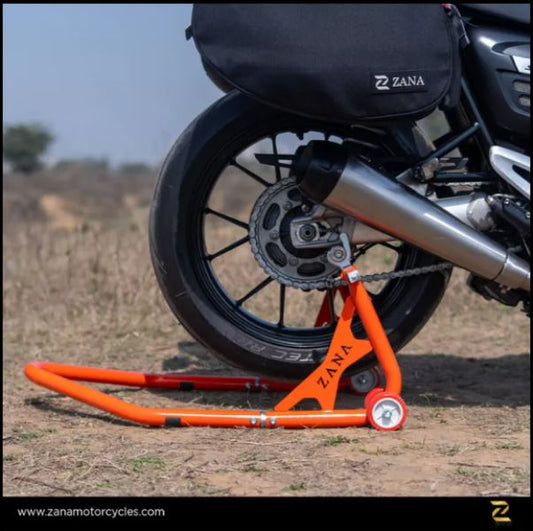 Zana-Universal Paddock Stand V-2 (Orange)-ZI-8407