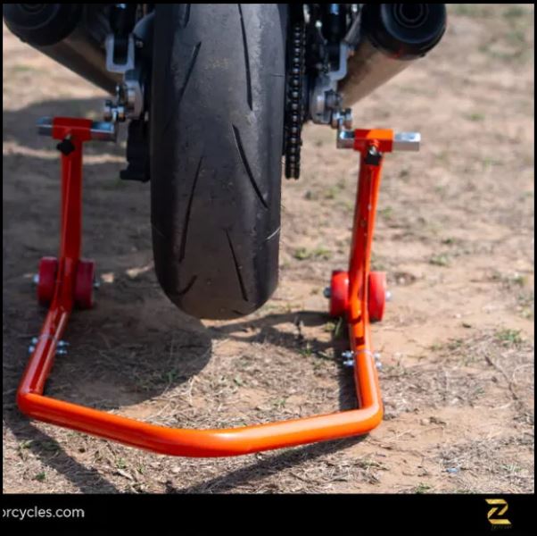 Zana-Universal Paddock Stand V-2 (Orange)-ZI-8407