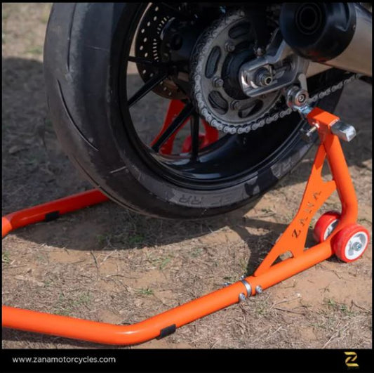 Zana-Universal Paddock Stand V-2 (Orange)-ZI-8407