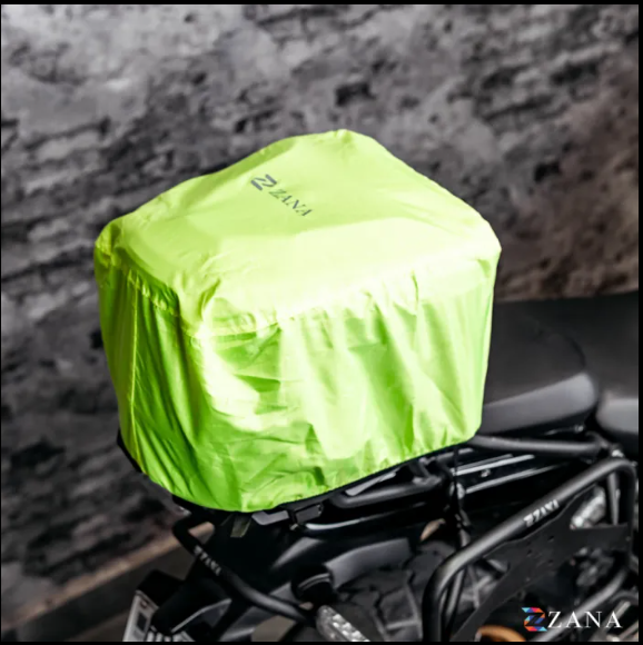 Zana-Universal Pluto carbon Hardshell Expandable Tail Bag (16L to 20L ) For TVS Apache RTX 300-ZI-BG-012