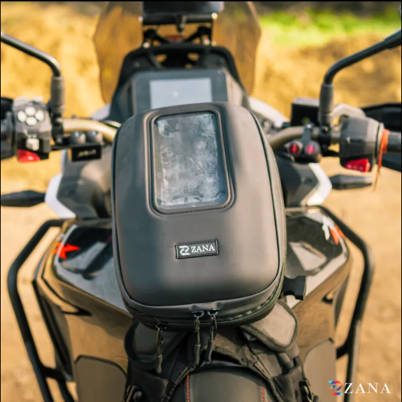 Zana-Universal Stratos Tank Bag (6L Expandable to 9L) For TVS Apache RTX 300-ZI-BG-008