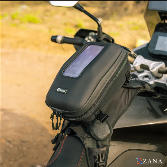 Zana-Universal Stratos Tank Bag (6L Expandable to 9L) For TVS Apache RTX 300-ZI-BG-008