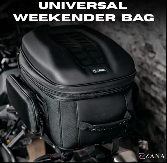 Zana-Universal Weekender Tail Bag ( 32 liters expandable to 39 liters ) For Apache RTX 300-ZI- BG-015