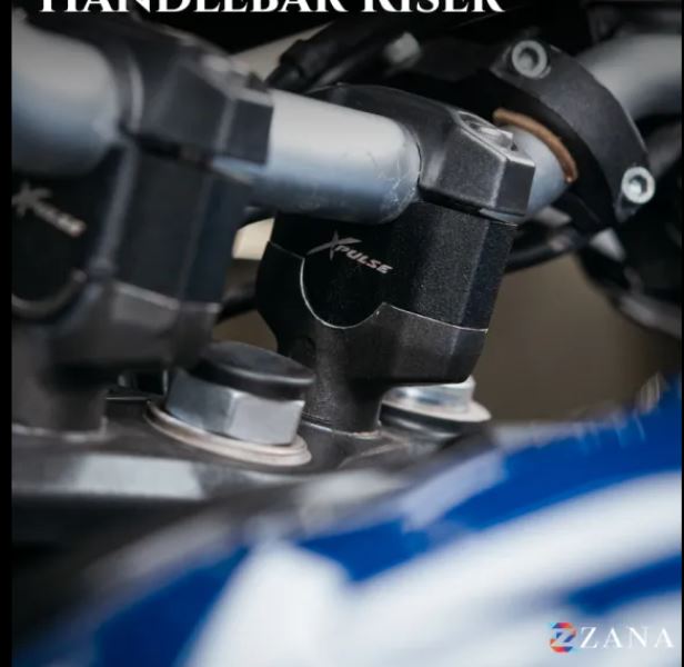 Zana-Vertical Handlebar Riser Black For X-Pulse 210-ZI-8611