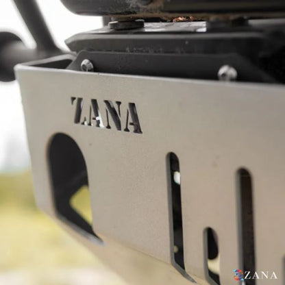 Zana Bash Plate For Yezdi Adventure 2025 (Silver, Aluminum)-ZI-8687