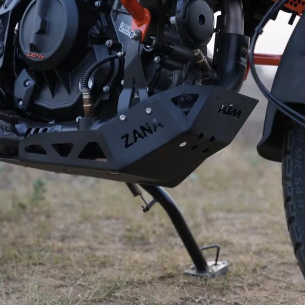 Zana Bash Plate SS 304 Black for KTM ADV 390 2025-ZI-8575
