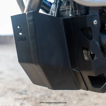 Zana Bash Plate for Honda NX500 (Black)-ZI-8474