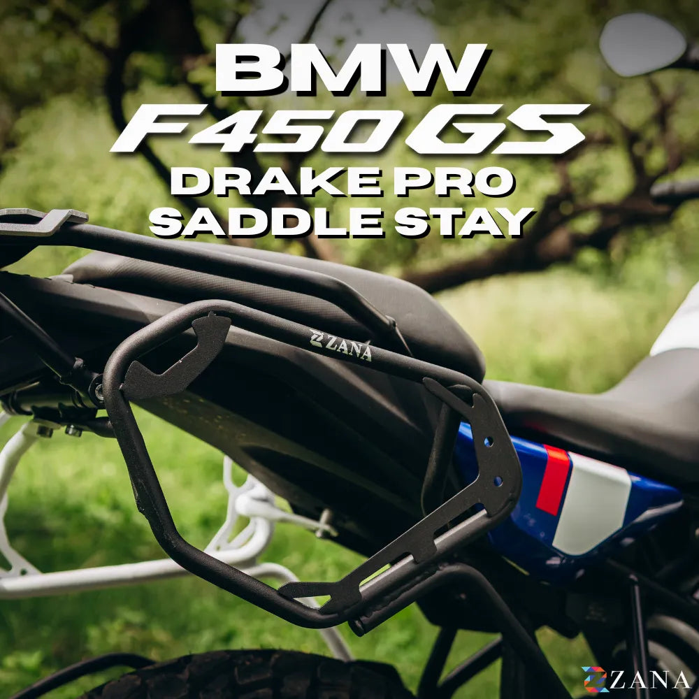 Zana Drake Pro Saddle Stay For BMW F 450 GS (Texture Black) - ZI-8787