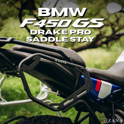 Zana Drake Pro Saddle Stay For BMW F 450 GS (Texture Black) - ZI-8787