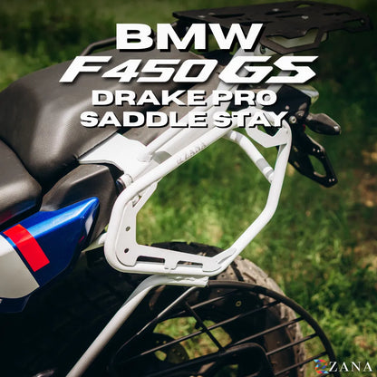 Zana Drake Pro Saddle Stay For BMW F 450 GS ((White) - ZI-8809