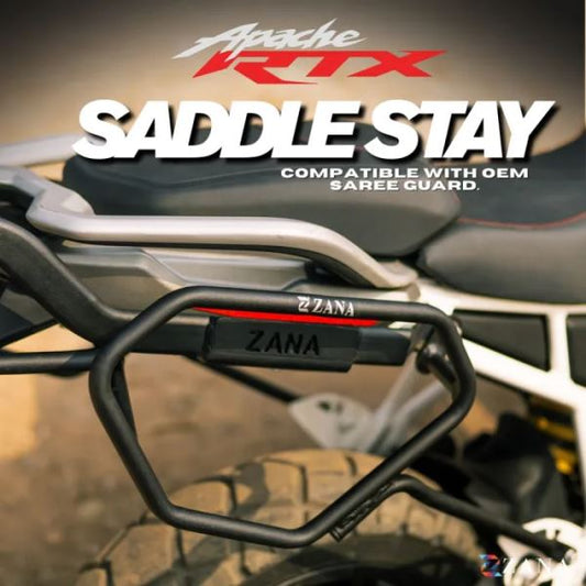 Zana Drake Saddle Stay For Apache RTX 300 (Black)-ZI-8715