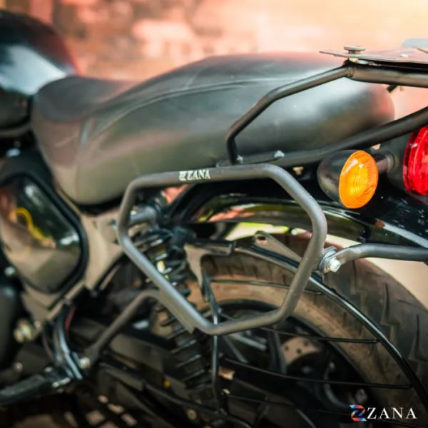 Zana Drake Saddle Stay (Black) For Royal Enfield Hunter 350-ZI-8569